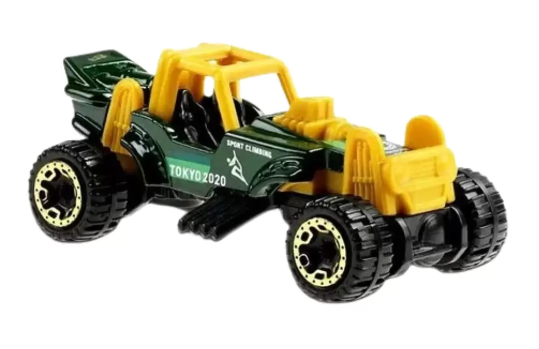 Foto da miniatura Hot Wheels Mountain Mauler na cor Verde