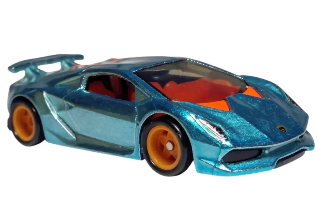 Foto da miniatura Hot Wheels Lamborghini Sesto Elemento (STH) na cor Azul