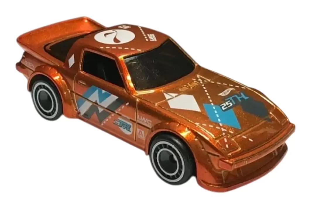 Foto da miniatura Hot Wheels Mazda RX-7 (STH) na cor Laranja