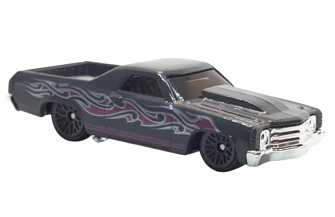 Foto da miniatura Hot Wheels 71  El Camino na cor Cinza