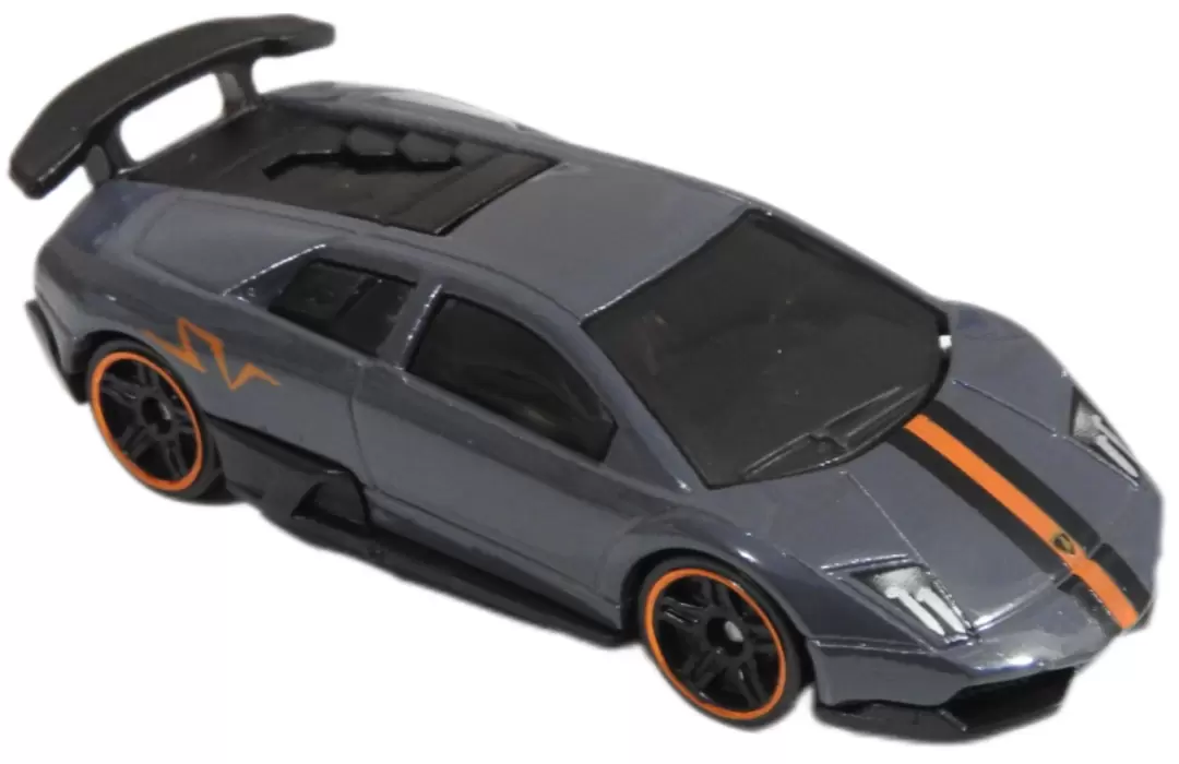 Foto da miniatura Hot Wheels Lamborghini Murciélago LP 670-4 SV na cor Cinza