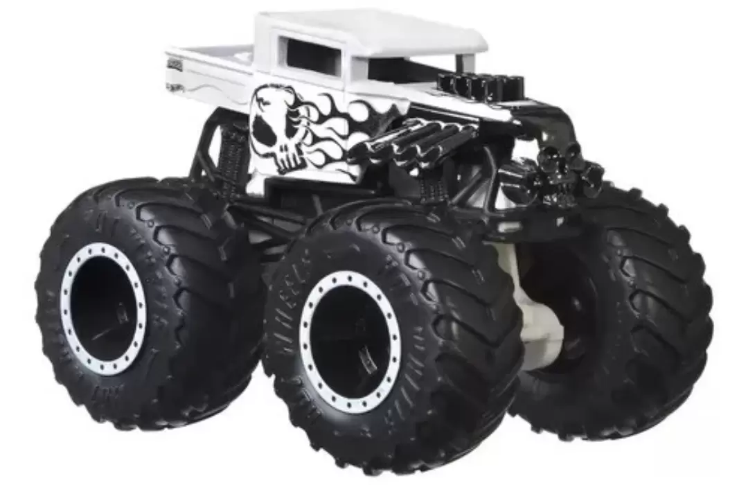 Foto da miniatura Hot Wheels Bone Shaker na cor Branco