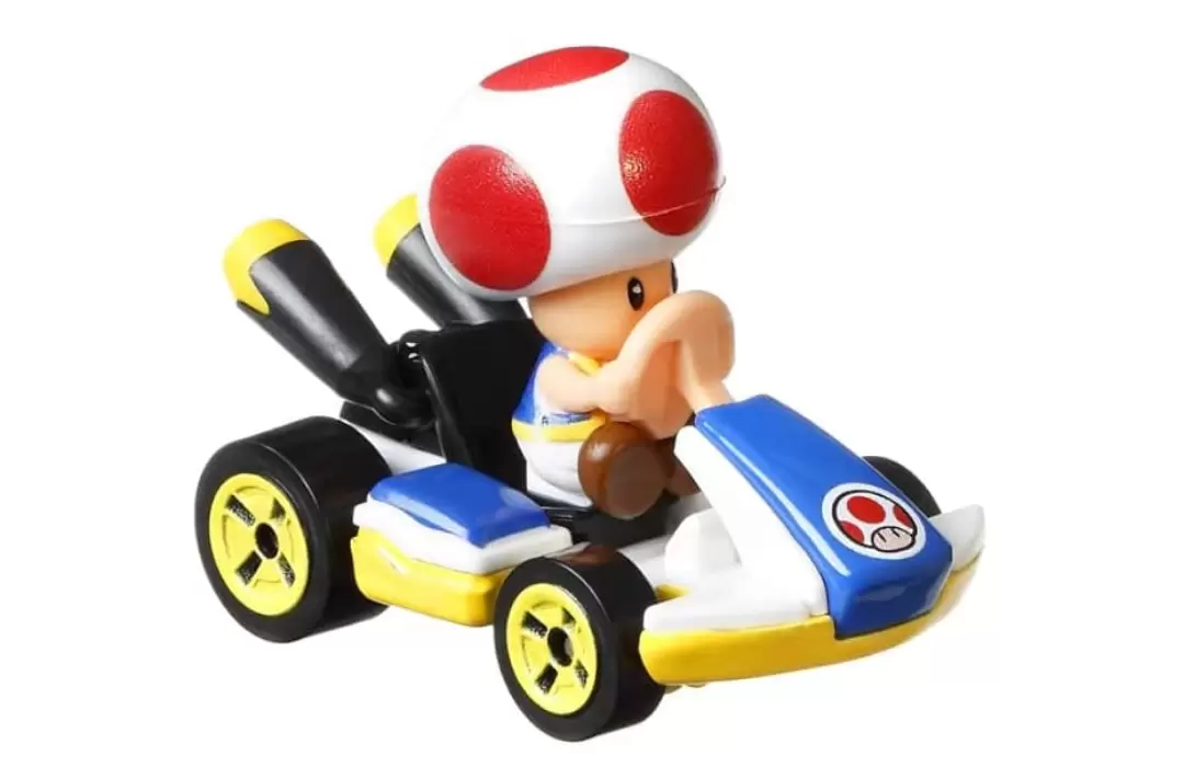 Foto da miniatura Hot Wheels Toad Standart Kart na cor Branco