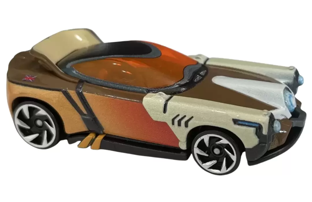 Foto da miniatura Hot Wheels Tracer na cor Laranja