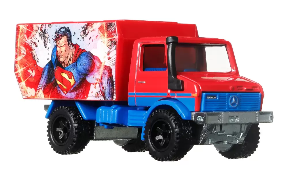 Foto da miniatura Hot Wheels 88 Mercedes Unimog U1300 na cor Vermelho