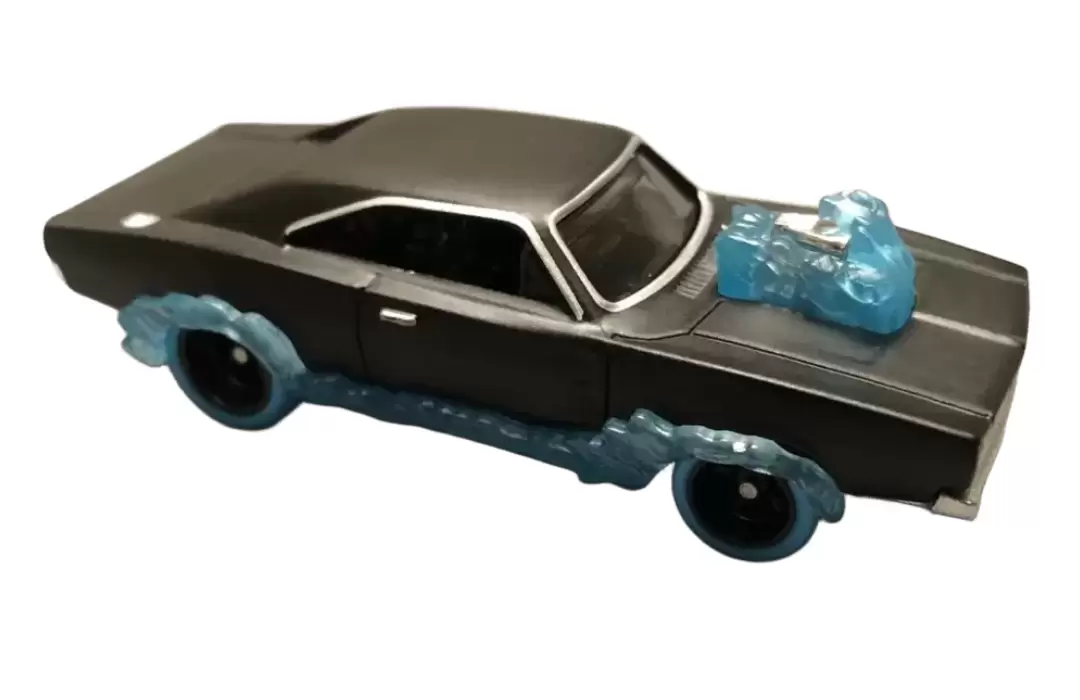 Foto da miniatura Hot Wheels Ghost Rider Charger na cor Preto