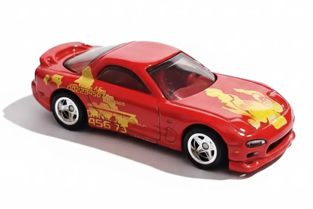 Foto da miniatura Hot Wheels Mazda RX-7 FD na cor Vermelho