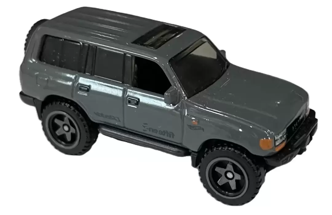 Foto da miniatura Hot Wheels Toyota Land Cruiser 80 na cor Cinza