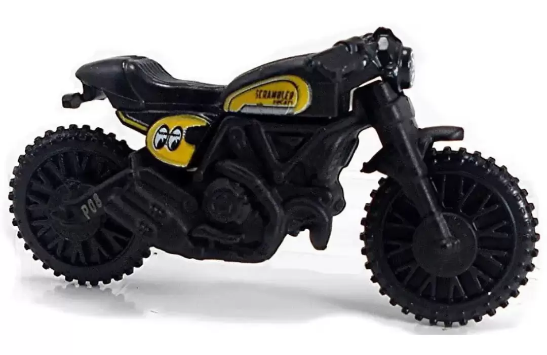 Foto da miniatura Hot Wheels Ducati Scrambler Hot Wheels Edition na cor Preto
