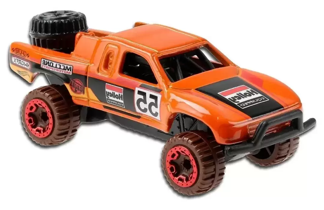 Foto da miniatura Hot Wheels Toyota Off-Road Truck na cor Laranja