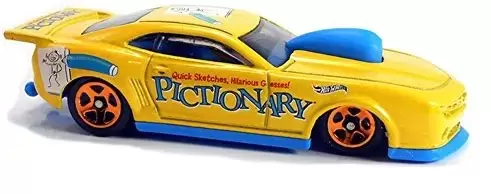 Foto da miniatura Hot Wheels 10 Pro Stock Camaro na cor Amarelo