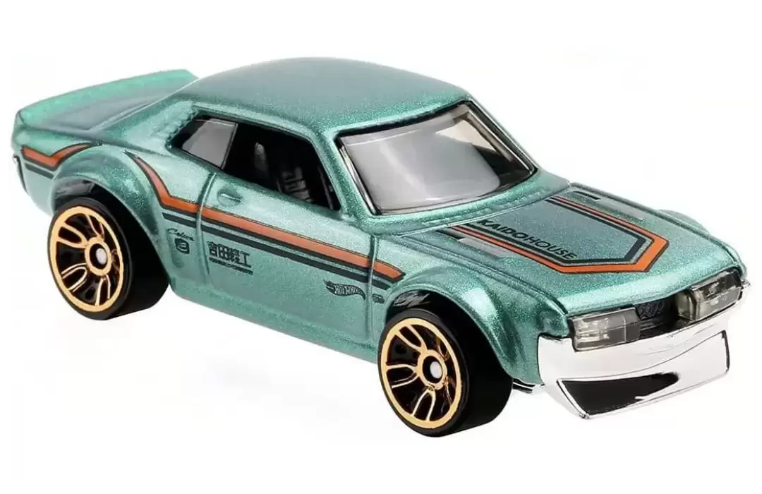 Foto da miniatura Hot Wheels '70 Toyota Celica na cor Verde