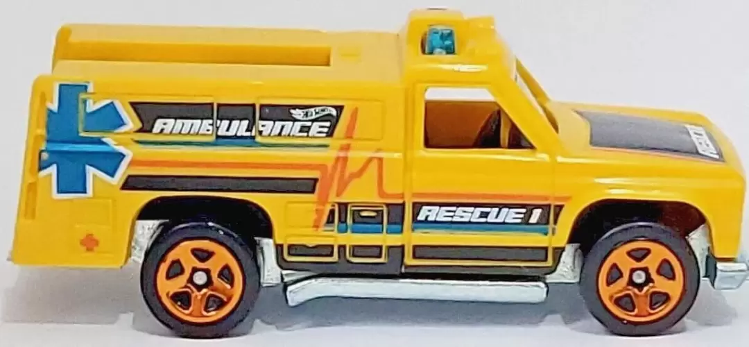 Foto da miniatura Hot Wheels Rescue Ranger / HW Rapid Responder na cor Amarelo