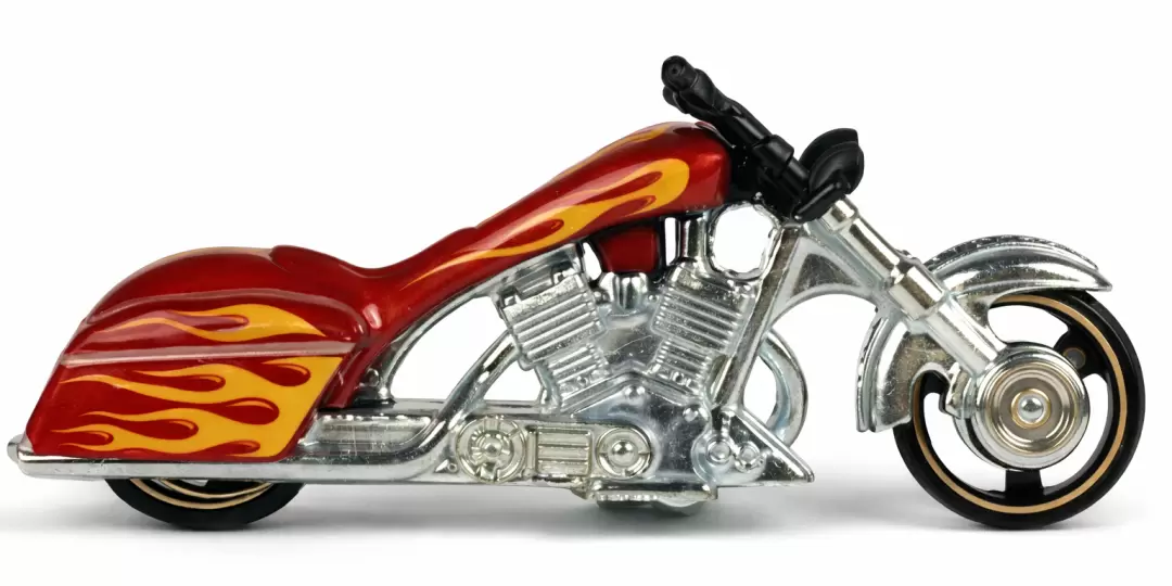 Foto da miniatura Hot Wheels Bad Bagger na cor Vermelho