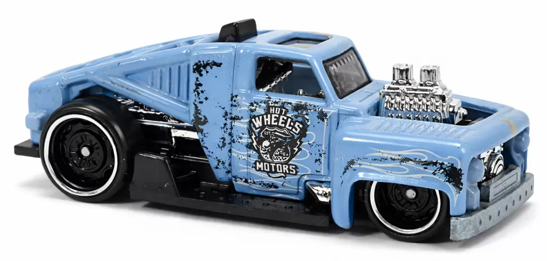 Foto da miniatura Hot Wheels Erikenstein Rod na cor Azul