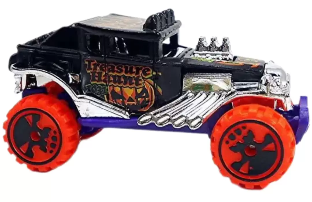 Foto da miniatura Hot Wheels Baja Bone Shaker na cor Preto