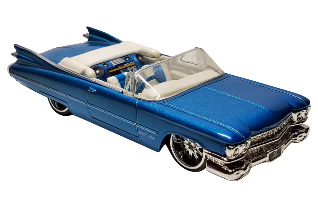 Foto da miniatura Hot Wheels Cadillac Convertible na cor Azul