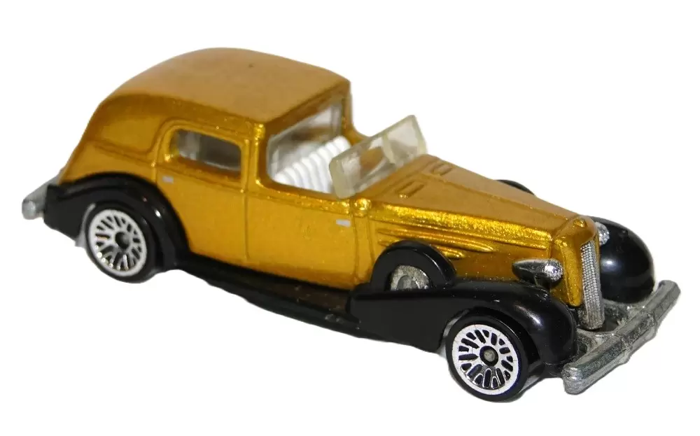 Foto da miniatura Hot Wheels 35 Cadillac na cor Dourado