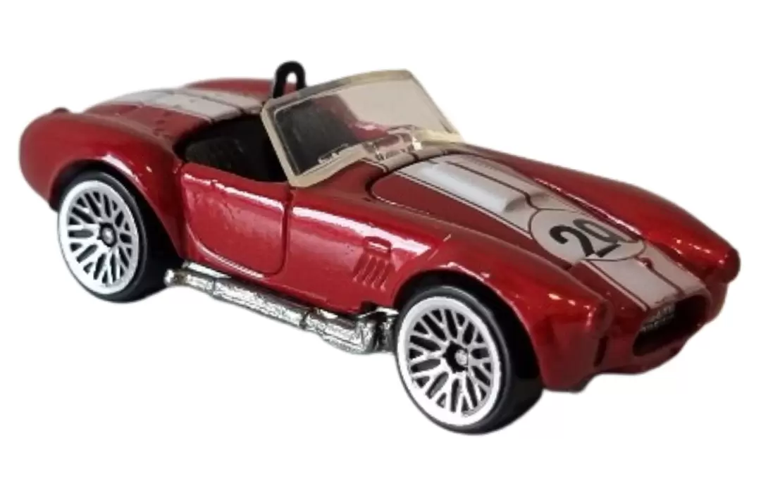 Foto da miniatura Hot Wheels Shelby Cobra 427 S/C na cor Vinho
