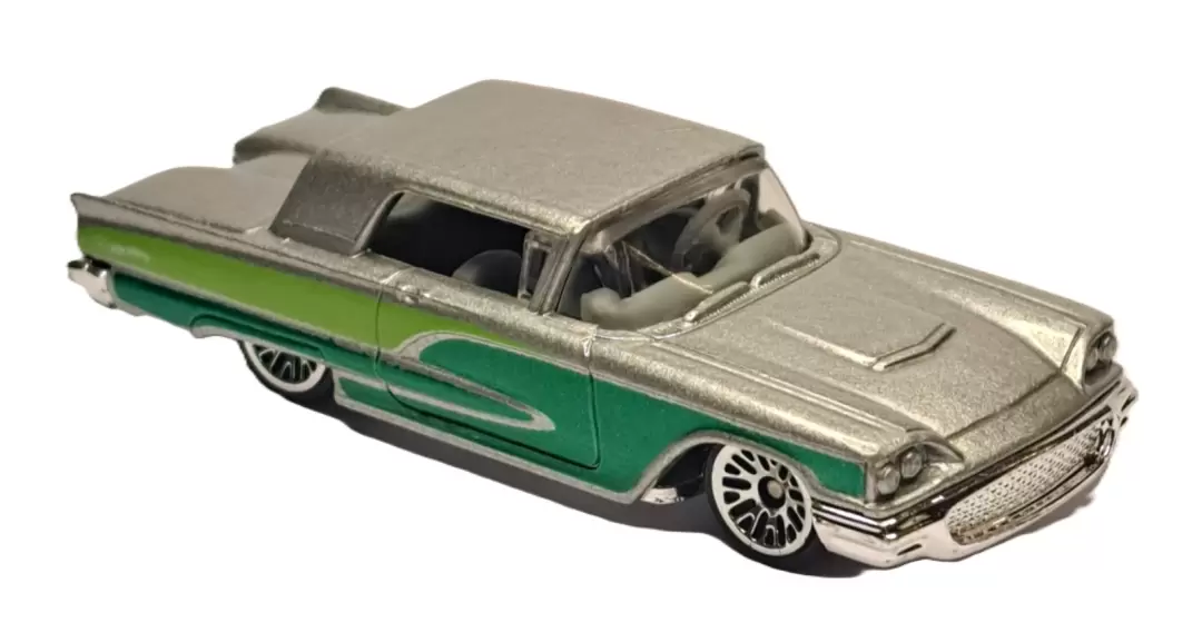 Foto da miniatura Hot Wheels 58 Thunderbird na cor Prata
