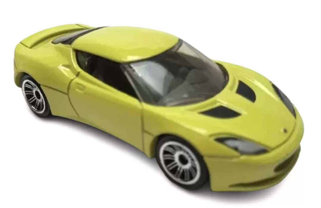 Foto da miniatura Matchbox 2008 Lotus Evora na cor Amarelo