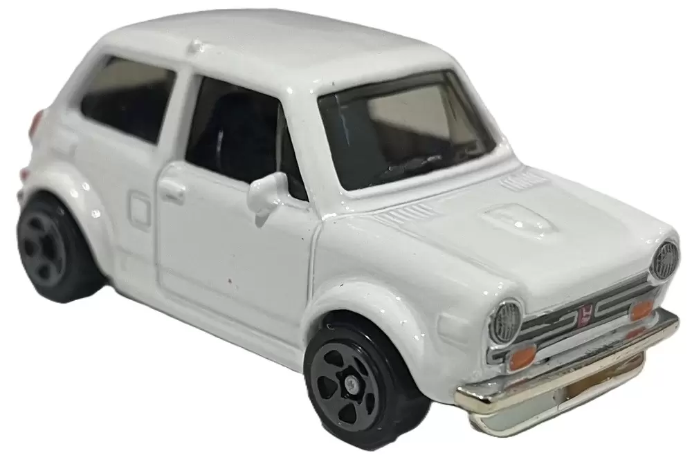Foto da miniatura Hot Wheels Custom 70 Honda N600 na cor Branco