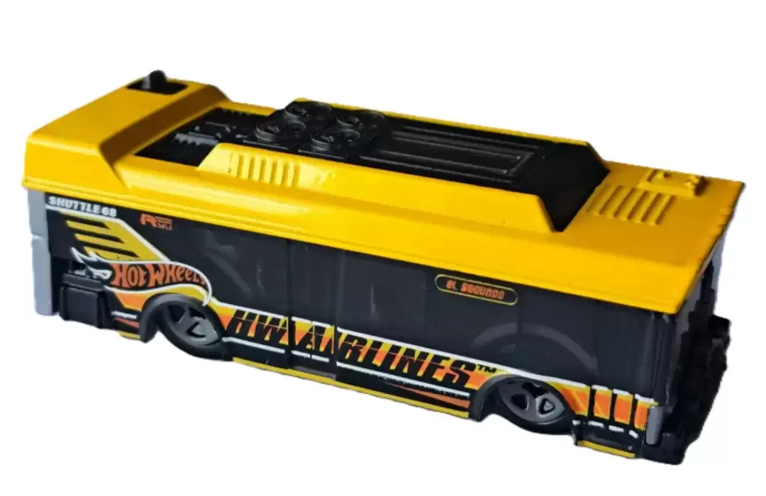 Foto da miniatura Hot Wheels Aint't Fare na cor Amarelo