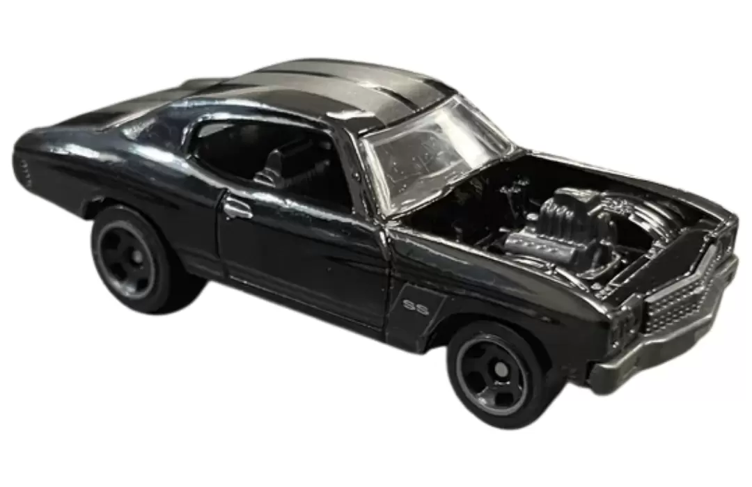 Foto da miniatura Hot Wheels Chevelle SS Express na cor Preto