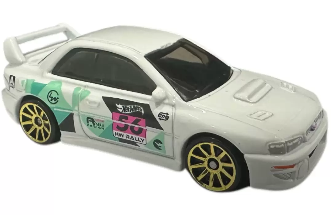 Foto da miniatura Hot Wheels 98 Subaru Impreza 22B-STi Version (TH) na cor Branco
