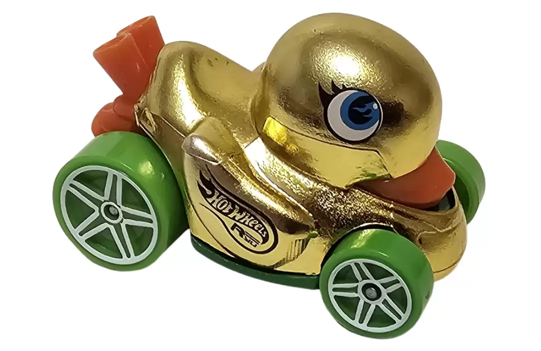 Foto da miniatura Hot Wheels Duck N' Roll (TH) na cor Dourado