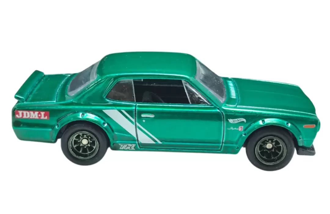 Foto da miniatura Hot Wheels Nissan Skyline H/T 2000GT-X (STH) na cor Verde