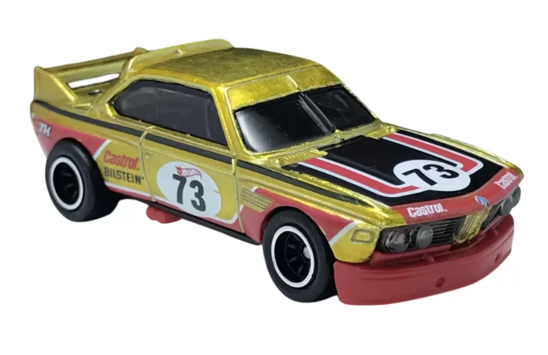 Foto da miniatura Hot Wheels 73 BMW 3.0 CSL Race Car (STH) na cor Dourado