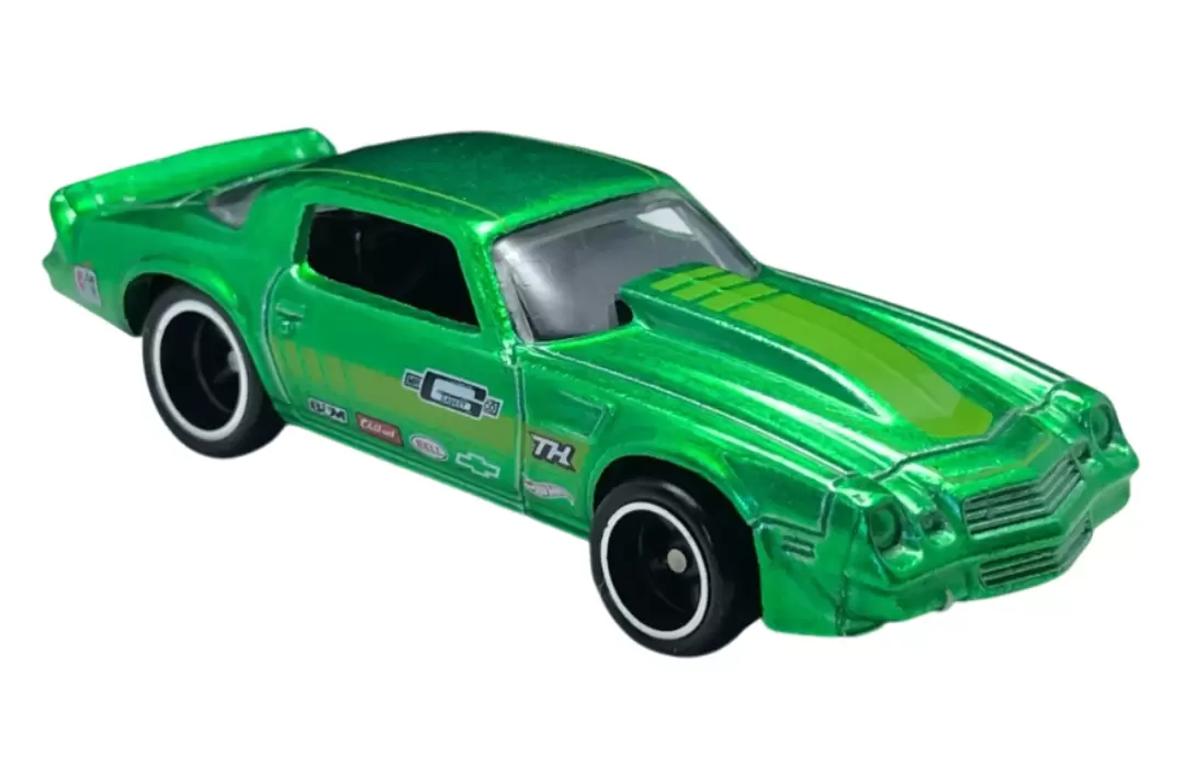 Foto da miniatura Hot Wheels 81 Camaro (STH) na cor Verde