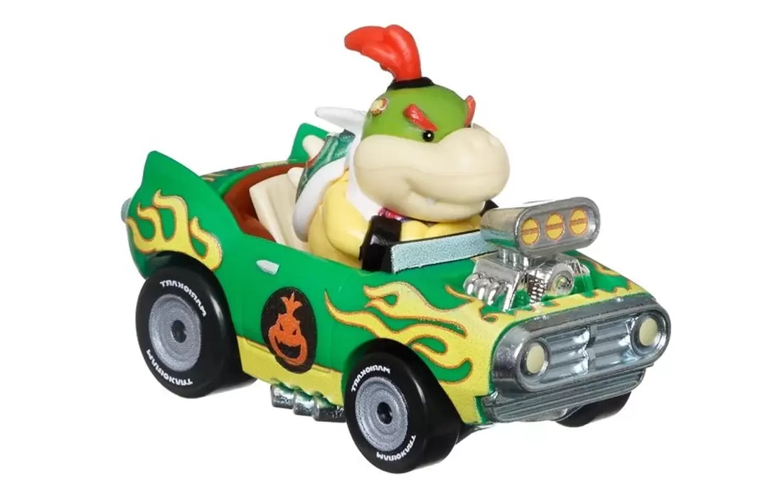Foto da miniatura Hot Wheels Bowser Jr. Flame Flyer na cor Verde