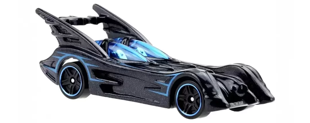 Foto da miniatura Hot Wheels Batmobile (2004) na cor Azul