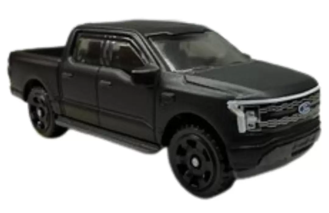 Foto da miniatura Matchbox 2022 Ford F-150 Lightning na cor Preto
