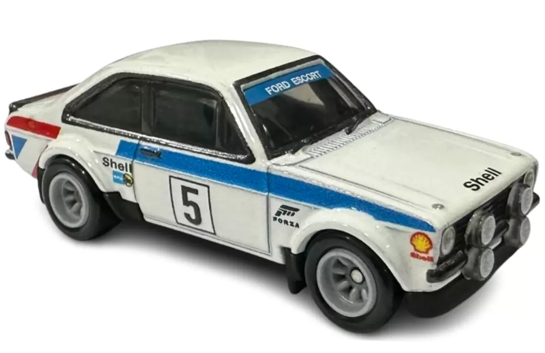 Foto da miniatura Hot Wheels 78 Ford Escort RS1800 MK2 na cor Branco