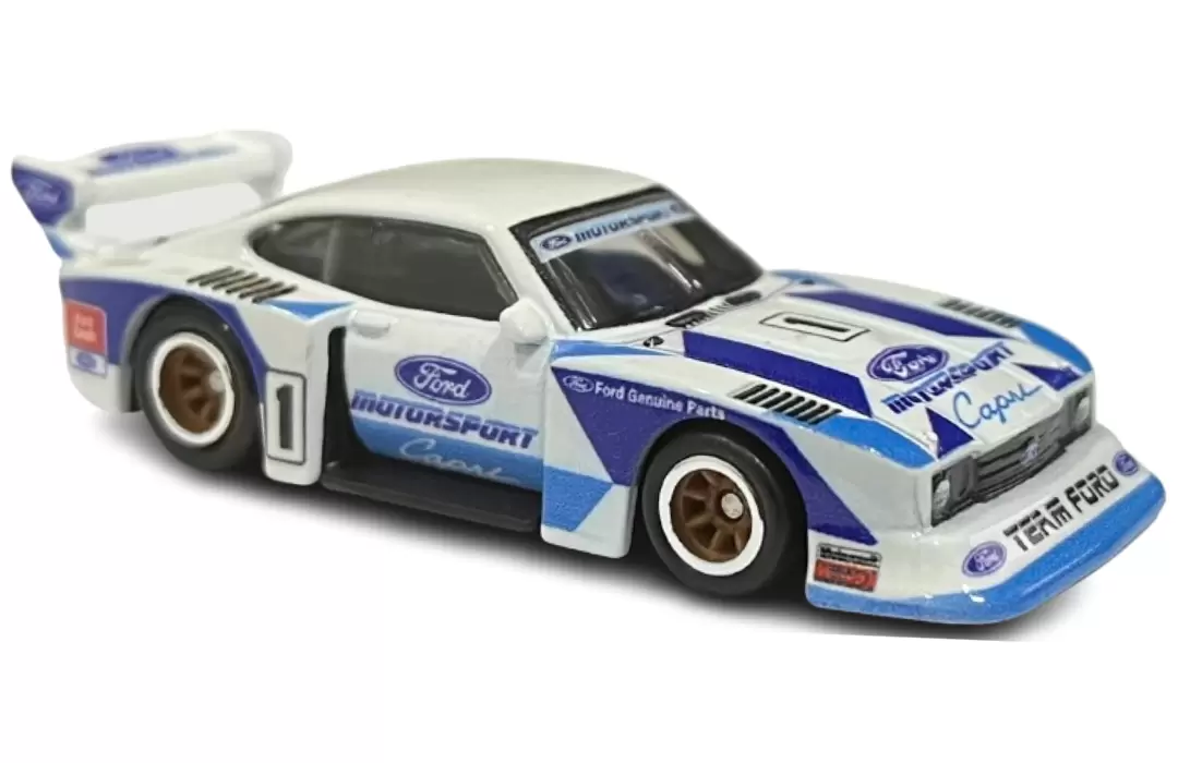 Foto da miniatura Hot Wheels Ford Capri Gr.5 na cor Branco