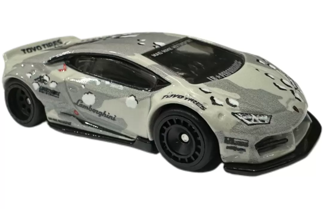 Foto da miniatura Hot Wheels LB-Works Lamborghini Huracán na cor Cinza