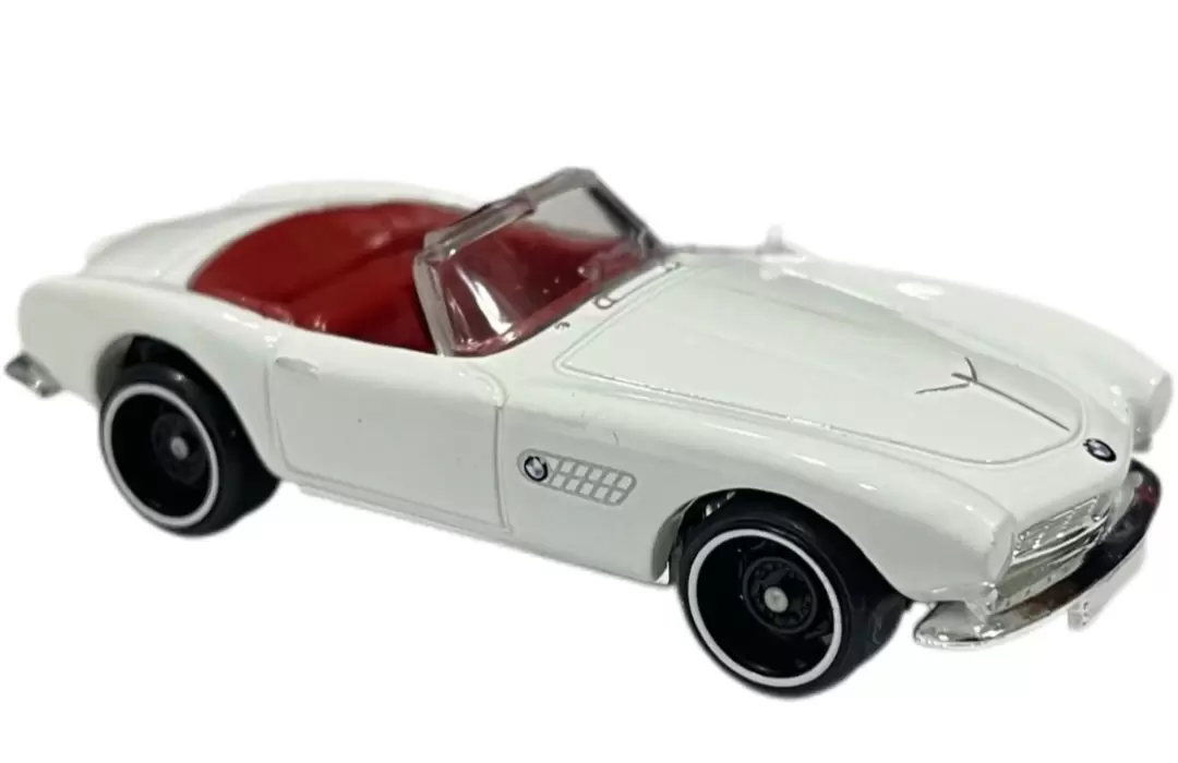 Foto da miniatura Hot Wheels BMW 507 na cor Branco
