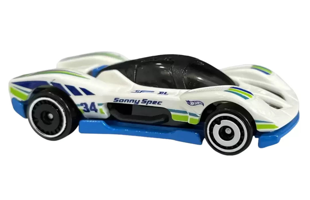 Foto da miniatura Hot Wheels Group C Fantasy na cor Branco