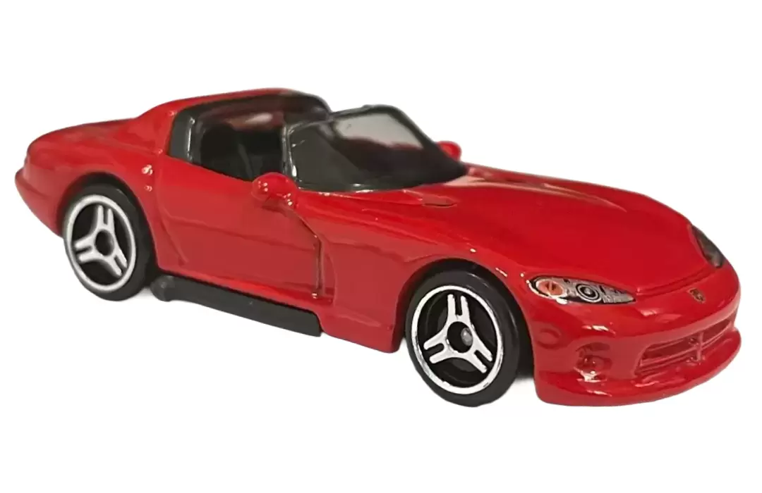Foto da miniatura Hot Wheels 92 Dodge Viper RT/10 na cor Vermelho