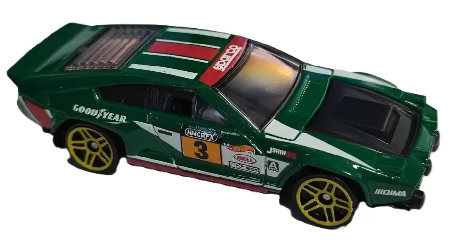 Foto da miniatura Hot Wheels Dimachinni Veloce na cor Verde