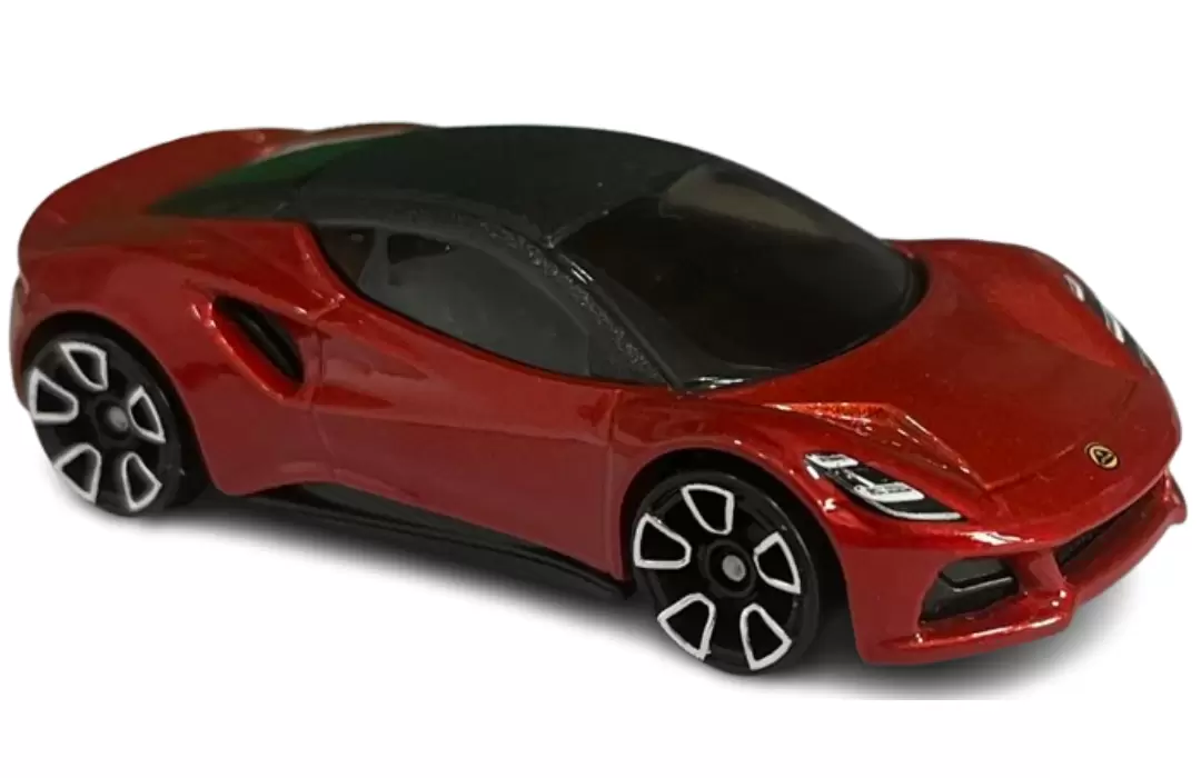 Foto da miniatura Hot Wheels Lotus Emira na cor Vermelho