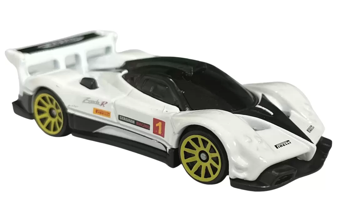 Foto da miniatura Hot Wheels Pagani Zonda R na cor Branco