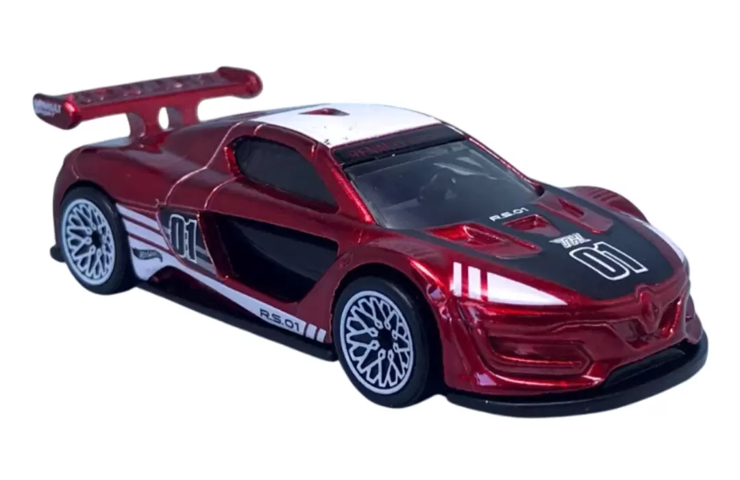 Foto da miniatura Hot Wheels Renault Sport R.S. 01 (STH) na cor Vermelho