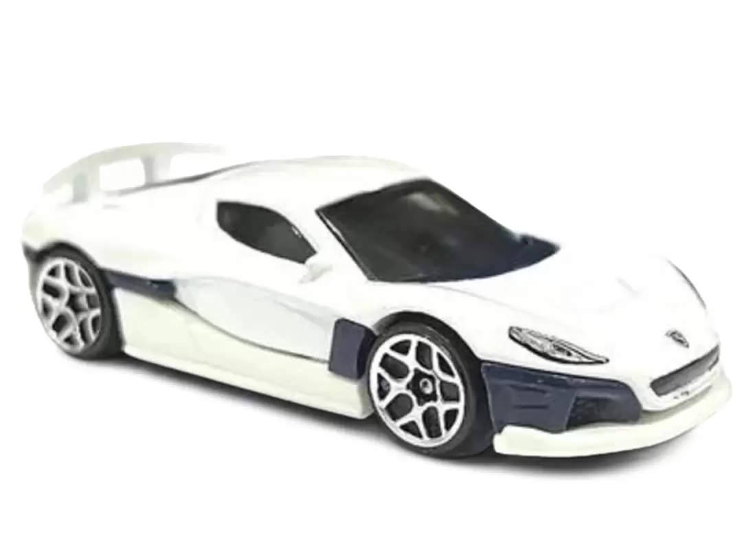Foto da miniatura Hot Wheels Rimac Nevera na cor Branco
