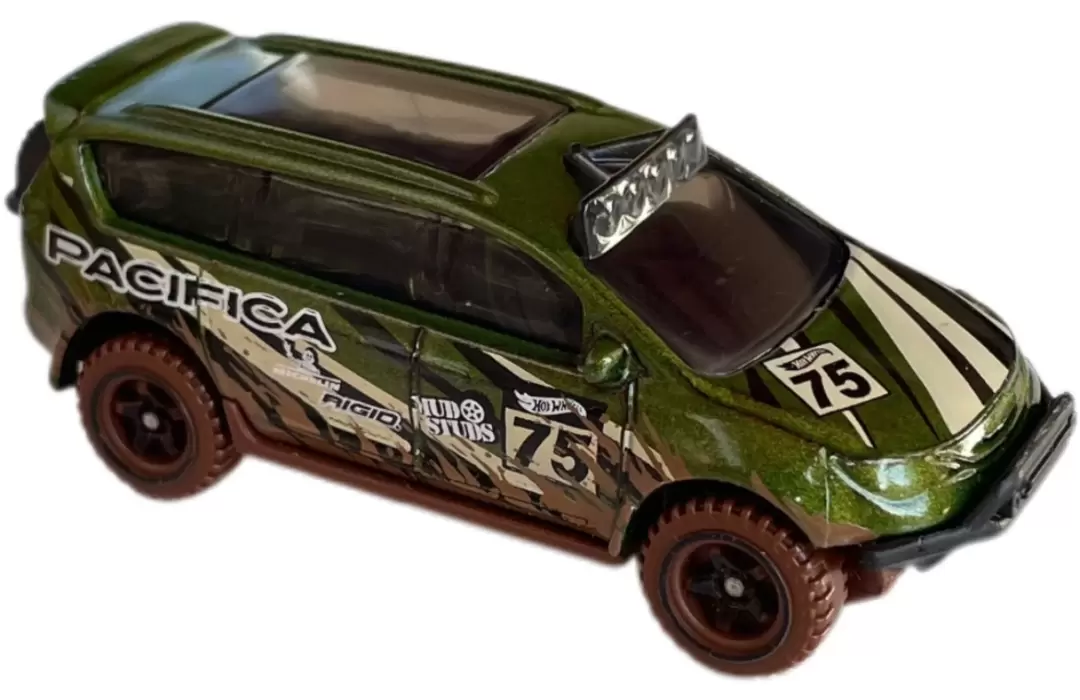 Foto da miniatura Hot Wheels Chrysler Pacifica na cor Verde