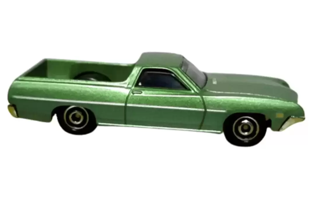 Foto da miniatura Matchbox 1970 Ford Ranchero na cor Verde