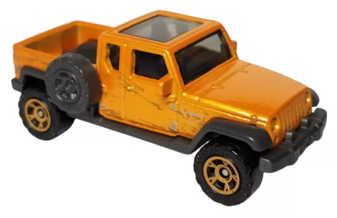 Foto da miniatura Matchbox 17 Jeep Gladiator na cor Vermelho